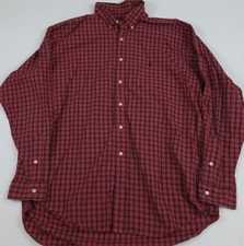 Vintage Polo Ralph Lauren Blake Plaid Pony Button Shirt RL Sport Vtg 90s Country
