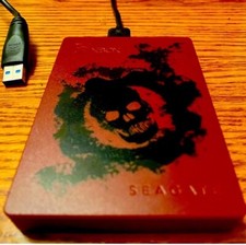 Seagate Game Drive for Xbox Gears of War 4 Special Edition 2TB LE VERY RARE