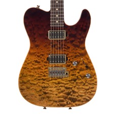 Tom Anderson Guitarworks Cobra Tiger Eye Reverse Surf - Custom Boutique Electric