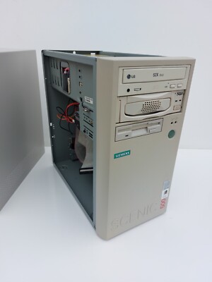 Siemens Scenic 500 RETRO PC / Intel Celeron 400 MHz/  D1120 Mainboard /4,3GB HDD