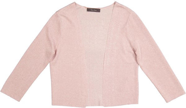 Neu ! Vera Mont Damen Cardigan Kurz 3/4 Arm Rosa Gr. 40-image