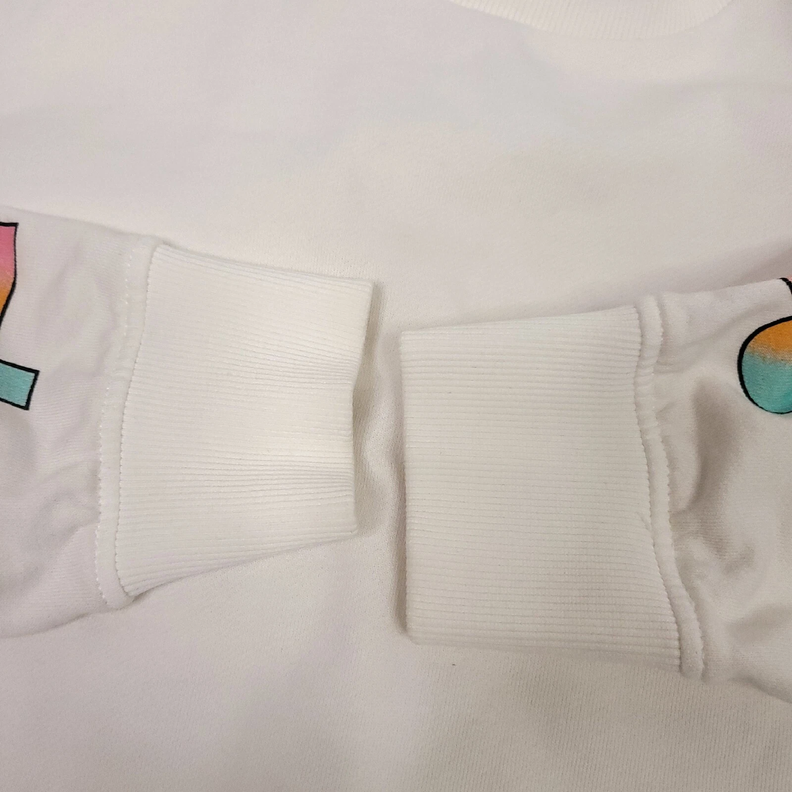 OFF WHITE Maglione pullover Tommy Hilfiger da uomo M felpa manica bianca incantata