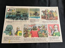 #H38 PRINCE VALIANT by John Cullen Murphy Lot of 23 Sunday Half Page Strips 1980