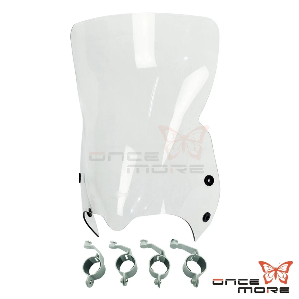 Front Windshield Clear Windscreen For Suzuki Boulevard M50 M90 M109R 2006-2016 - Image 2 of 4