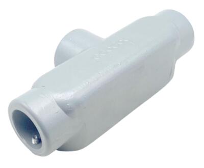 (Lot of 2) Redodot XHHW Conduit Body 1'' Bore 12 CU. IN #4 Wire Max or EQ.