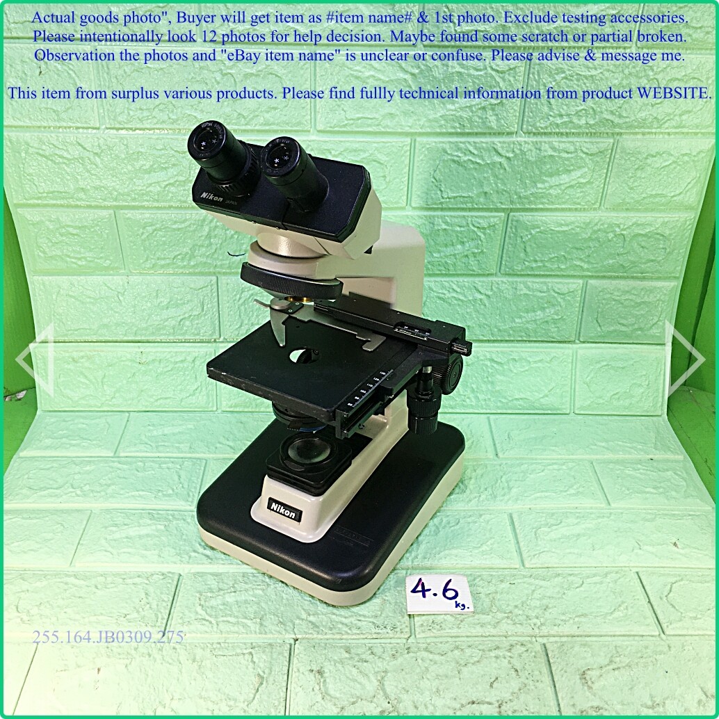 Nikon YS2-H ALPHAPHOT-2, Microscope MISSING OBJ