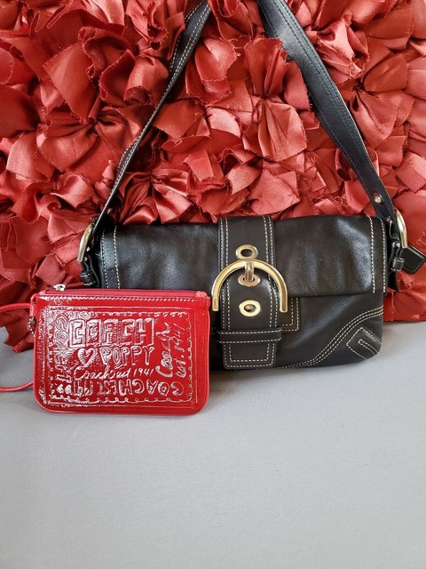 coach large shoulder bag