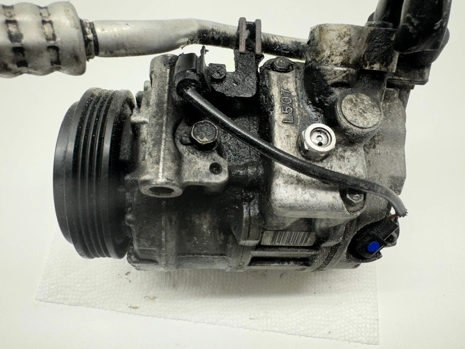 A/C Compressor 2005 2006 2007 2008 BMW 745i 745Li 750i 750Li 760i DENSO 6925721 - Image 2 of 4