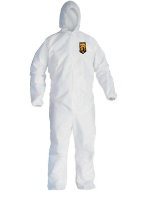 Kleenguard A40 Liquid Apparel, 4xl, Elastic Wrists/Ankles, Zip W/Storm Flap