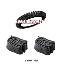 Tire Tech 70/100-19 & 90/100-16 Off-Road Inner Tube Set Combo Front and Rear