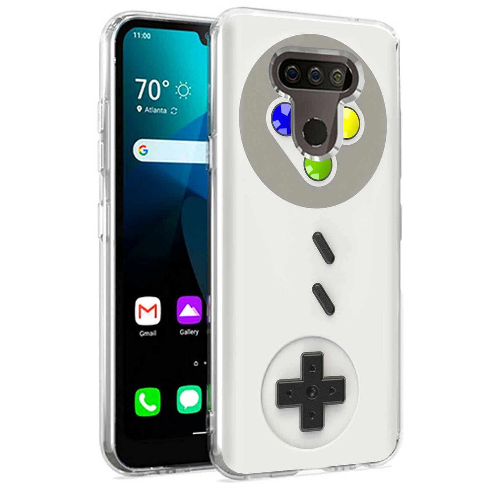 Phone Case for LG Harmony 4,Premier Pro Plus,K41, Gameboy Print