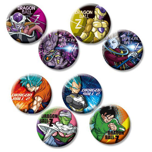 ピンズ・ピンバッジ・缶バッジ Dragonballsuper button goku gokou SSGSS Dragon Ball Z Super Saiyan Goku Star Button Pin — BoxLunch