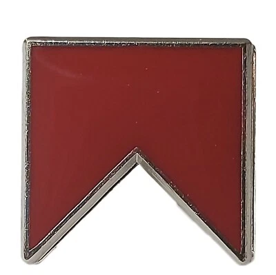 Marlboro Logo Rot Zigaretten Pin Anstecknadel Tabak Werbung Vintage 1,1 x 1,1 cm