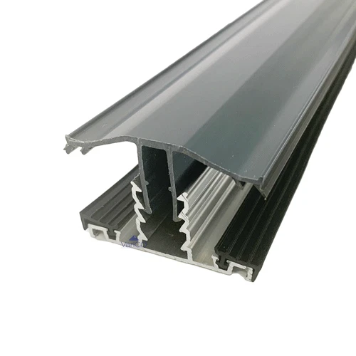 EXITEX Anthracite Grey Glazing Bar For 10mm 16mm 25mm Polycarbonate Roofing Sheets