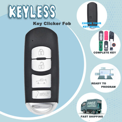 4B Keyless Smart Key Fob 315MHz ID49 Chip WAZSKE13D01 For Toyota Yaris 2017-2020