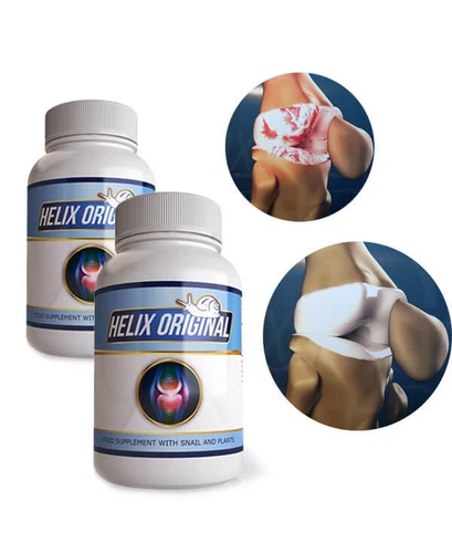 2 X BOTTLES Genuine HELIX ORIGINAL Advanced Join Support Pain Supplement Natural