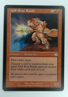MTG Singles - Hell-Bent Raider - Torment -F452