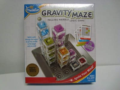 Think Fun - Gravity Maze Falling Marble Logic Game - Toy of the Year Award 2015