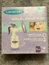 *NEW* Lansinoh Manual Breast Pump for Breastfeeding