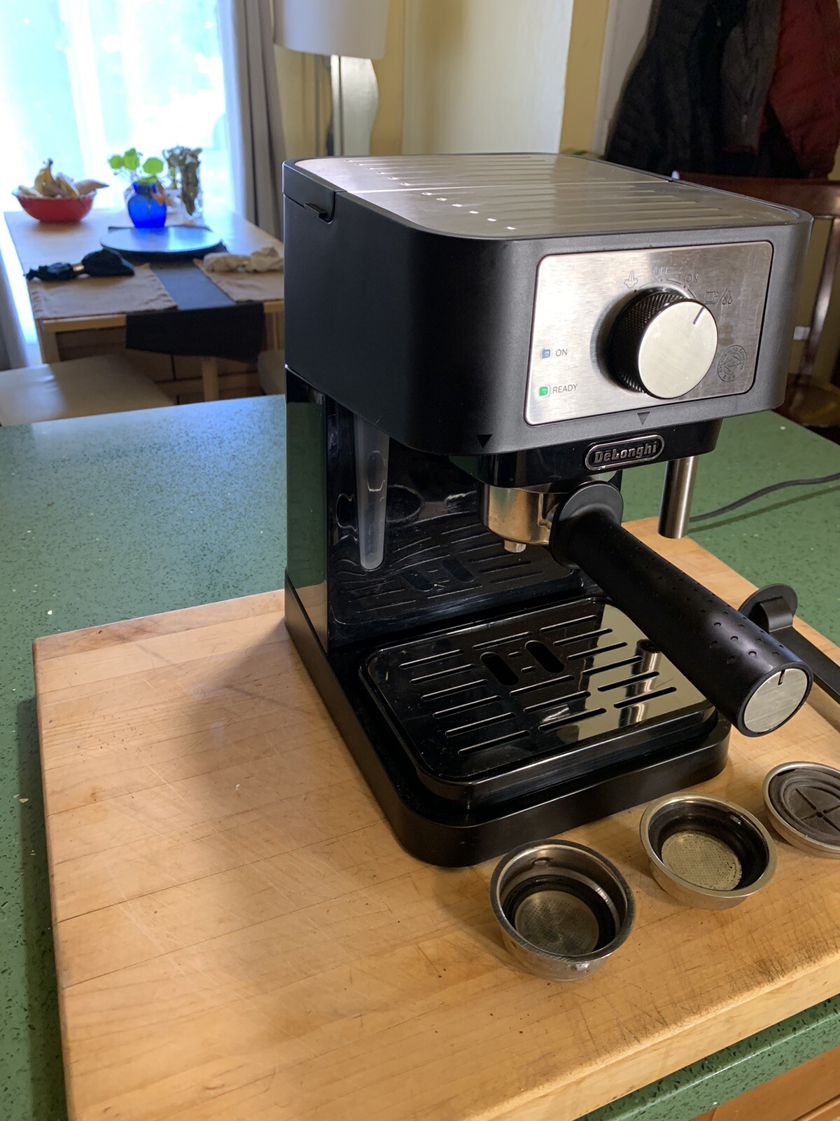 De'Longhi EC260BK Stainless Steel Espresso Machine 15 BAR Black