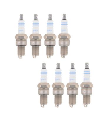 Set of 8 Spark Plugs Bosch Super Plus For Mercedes R107 560SL 380SLC 450SL