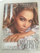 W Magazine - JOAN SMALLS Models Karlie Kloss Naomi Campbell Chris Hemsworth 2012