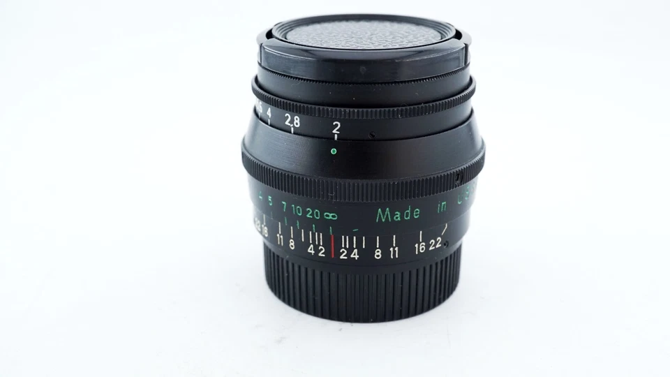 Vintage Portrait Black Jupiter 8 2/50mm M39 FED Zorki Leica RF Lens L39 - Image 4 of 4