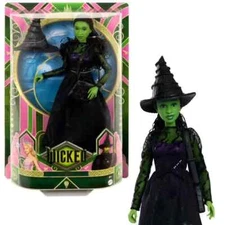 Mattel Wicked Movie Elphaba Witch Doll - RARE URL Misprint Website Recall
