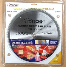Lot of (6) Carbide Tipped Saw Blade 10" x 100T