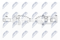 Nty Antriebswelle NPW-FR-090 FüR Ford