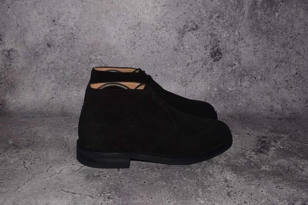 Men Church'S Boots Black Suede 40