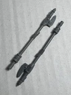 VINTAGE STAR WARS ROTJ 1983 WEEQUAY KLAATU LANDO STAFF SPEAR WEAPON ACCESSORY X2