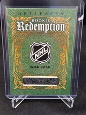 2025-26 Artifacts Rookie Redemption Emerald Wild Card #244