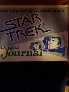 Star Trek Oregon Journal Cardboard Poster