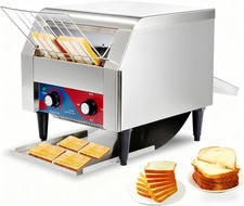 Commercial Toaster - 300 Slices/Hour Electric Conveyor Belt Toaster Heavy Duty S