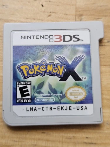 Pokemon X (Nintendo 3DS, 2013) Authentic Tested Cartridge Only