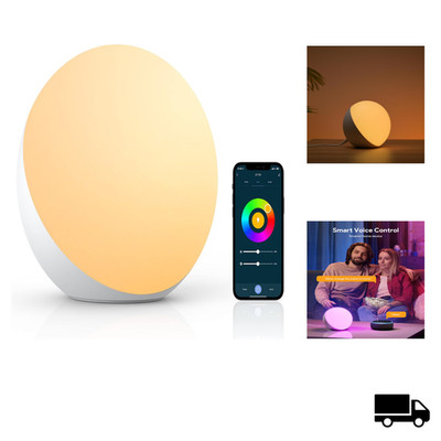 Smart LED Tischlampe Alexa Google Assistant Touch Dimmbar RGB Farbwechsel