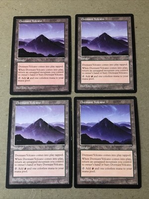 Dormant Volcano X4 Visions. LP Cond See Pics Front Back
