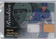 2015 Fleer Showcase Flair Premium Materials 58/65 Oscar Lindberg Patch Auto 0a7