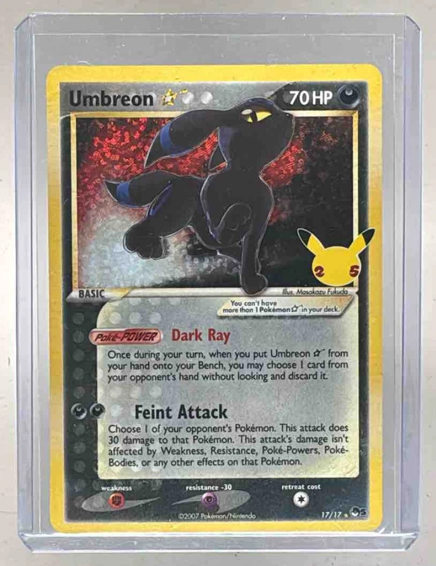 Umbreon 2021 Pokemon Sword & Shield Celebrations Classic #17