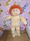 Vintage Cabbage Patch Kid jesmar Spain htf short haired redhead hm4 doll