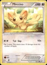 Minccino - Black & White - #88 - Moderately Played