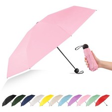 RusuiQinsan Travel 41.7 inches when opened and 8 folded, Pink