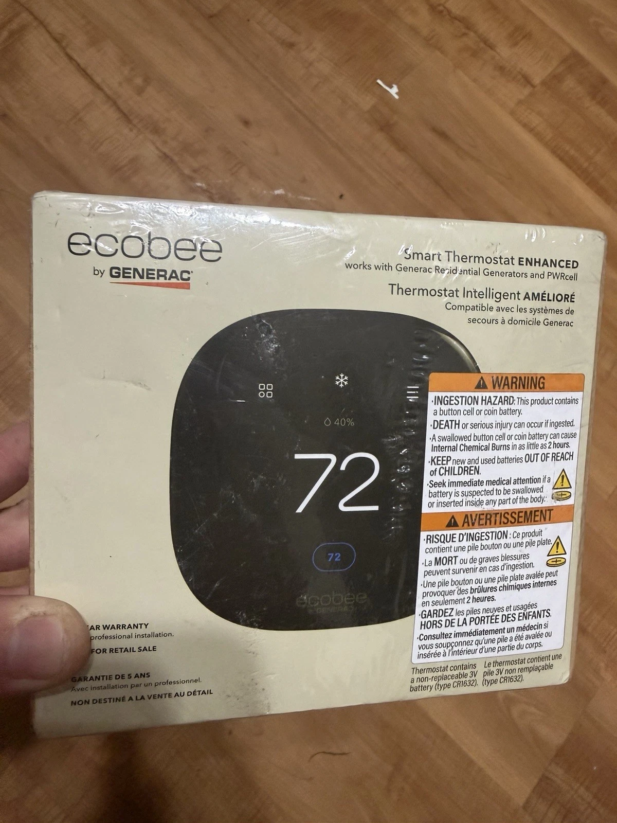 Ecobee Generac Smart Thermostat with Alexa