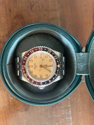 2026 San Martin 40mm NH34 GMT Vintage Diver's Watch Sapphire Bezel 200m SN0005