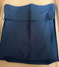 Genuine Silver Cross Kensington Pram Apron Storm Cover - Navy / Fine Stripe NEW