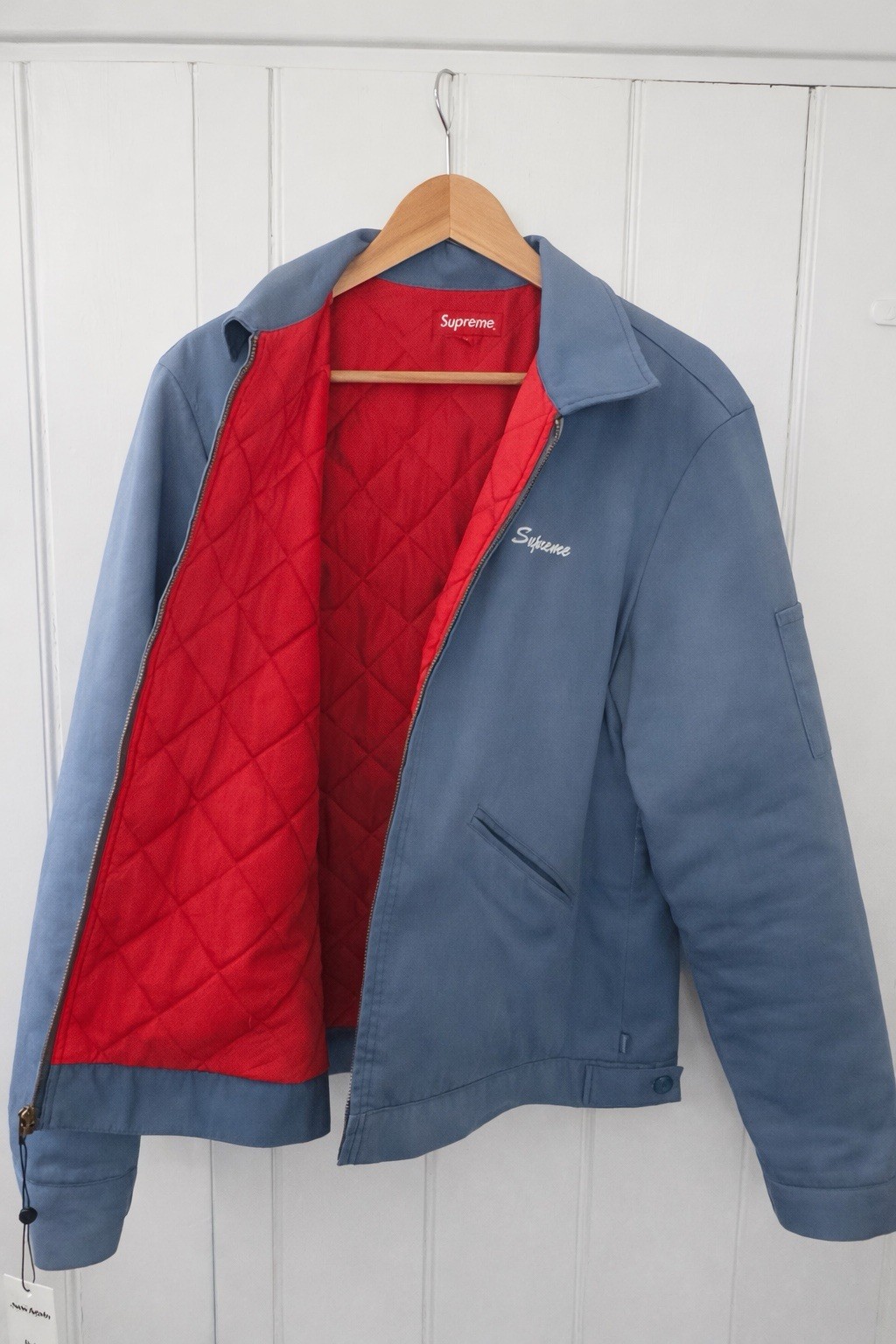 Supreme Playboy Work Jacket Blue Size Medium Rare image 7