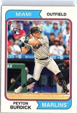 2023 Topps Heritage #322 Peyton Burdick