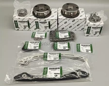 11 PCS PAIR VVT Gear Timing Chain Kit For Land Rover Evoque Freelander 2.0L NEW