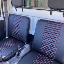 Daihatsu Hijet Seat Covers 2000 Kei Truck Honeycomb Stitch Made In Usa